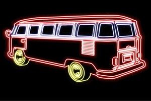 【ネオン】車【51】【くるま】【クルマ】【カー】【CAR】【自動車】【ディーラー】【バス】【アメ車】