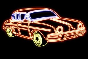 【ネオン】車【55】【くるま】【クルマ】【カー】【CAR】【自動車】【ディーラー】【旧車】【アメ車】