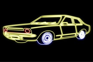 【ネオン】車【60】【くるま】【クルマ】【カー】【CAR】【自動車】【ディーラー】【旧車】【アメ車】