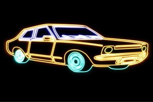 【ネオン】車【72】【くるま】【クルマ】【カー】【CAR】【自動車】【ディーラー】【旧車】【アメ車】
