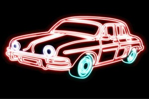 【ネオン】車【73】【くるま】【クルマ】【カー】【CAR】【自動車】【ディーラー】【旧車】【アメ車】
