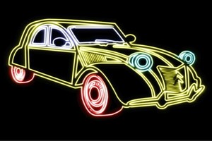 【ネオン】車【75】【くるま】【クルマ】【カー】【CAR】【自動車】【ディーラー】【旧車】【アメ車】