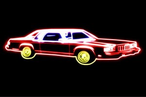 【ネオン】車【84】【くるま】【クルマ】【カー】【CAR】【自動車】【ディーラー】【旧車】【アメ車】