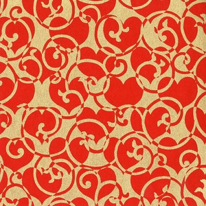 Handicraft Material Red Tezomeyuzen Made in Japan