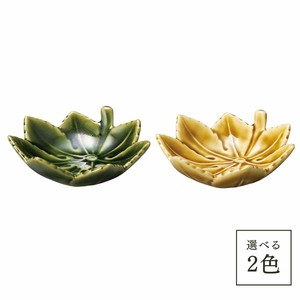 モミジ珍味(黄瀬戸・織部)　強化磁器　美濃焼 日本製 陶器 小付け 小鉢