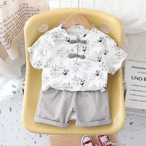 Kids' Suit Summer Stand-up Collar Spring
