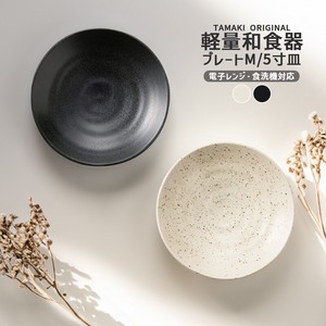 Mino ware Main Plate Cafe Porcelain 3.5-sun