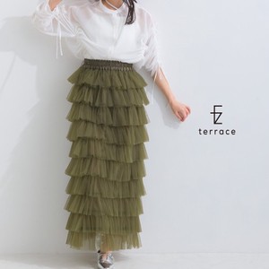 [SD Gathering] Skirt Tulle Lace Tiered