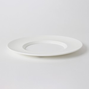 [NIKKO/FLAWLESS] ショープレート29cm 演出 リング 食洗器対応 陶磁器 日本製