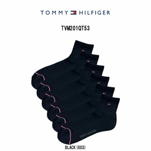 TOMMY HILFIGER(トミーヒルフィガー)ソックス ショート 6枚組 男性用 靴下 メンズ TVM201QT53