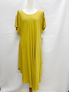 Casual Dress Plain Color Spring/Summer A-Line One-piece Dress Short-Sleeve