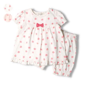 Kids' Pajama Flare Ruffle Patterned All Over