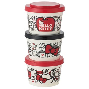 保存容器/储物袋 Hello Kitty凯蒂猫 Skater 3个每组 日本制造
