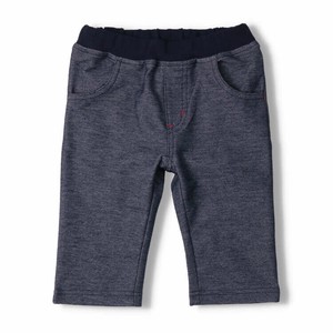 Kids' Short Pant Plain Color Stretch M 6/10 length