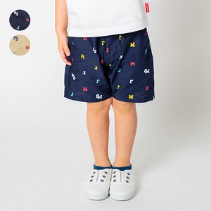 Kids' Short Pant Patterned All Over Colorful Stretch Thin 5/10 length