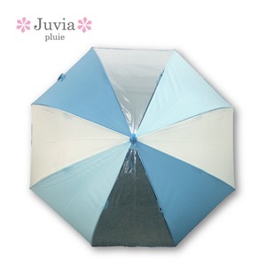 ◆20224新作◆【JUVIAジュビア】婦人用雨傘　有りそうで無かった大人のビニール窓付☆雨傘・長傘☆コンビ