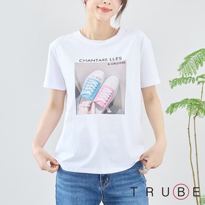 T-shirt Pudding Rhinestone L M 【2024NEW】
