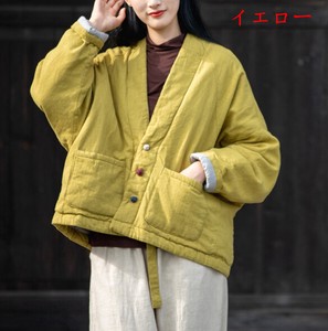 短いコート  綿服  無地   レディースファッション   BQ2898