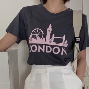 【2024春夏新作】シルケット素材のロンドンTシャツ