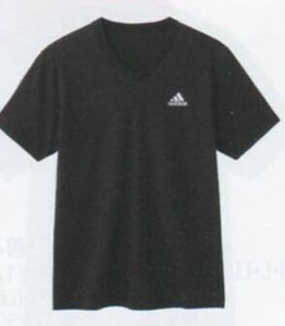 限定数特価【グンゼ】adidas2枚組VネックTシャツ