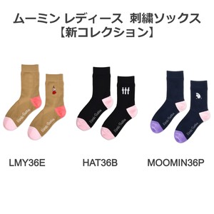 Crew Socks Moomin MOOMIN Socks collection Ladies'