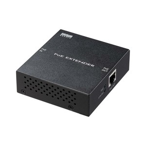サンワサプライ PoEエクステンダー マグネット付き LAN-EXPOE2