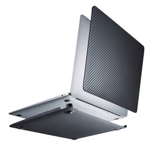 サンワサプライ MacBook用シェルカバー(カーボン柄) IN-CMACA1306CB