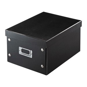 サンワサプライ 組み立て式DVD BOX(ブラック) FCD-MT4BKN