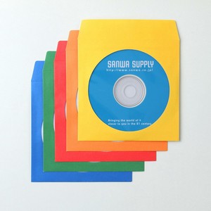 サンワサプライ DVD・CDペーパースリーブケース FCD-PS100MXN
