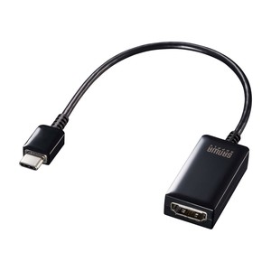 サンワサプライ USB Type C-HDMI変換アダプタ(4K/60Hz/HDR対応) AD-ALCHDR02
