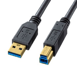 サンワサプライ USB3.0ケーブル 2m ブラック KU30-20BKK