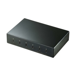 サンワサプライ USB Type-C充電器 6ポート 合計18A 高耐久タイプ ACA-IP81