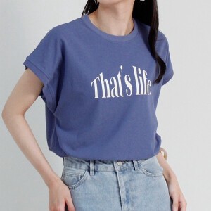 T-shirt Tunic Round-hem Side Slit Cool Touch