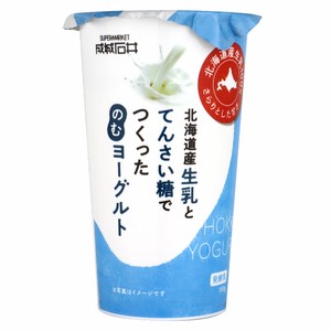 【送料無料】成城石井　北海道産生乳とてんさい糖でつくったのむヨーグルト