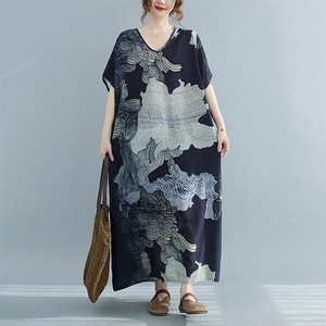 Casual Dress One-piece Dress Japanese Pattern NEW