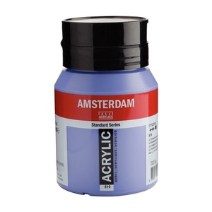 AMSTERDAM　アムステルダム　アクリリックカラー500ml　ウルトラマリンバイオレットライト519 483534