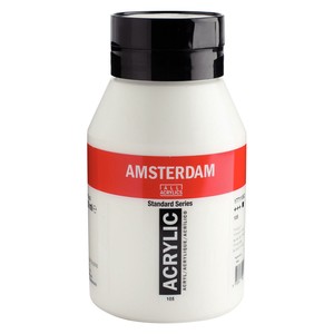 アムステルダム アクリリックカラー 1000ml　チタニウムホワイト　T1771-105-2　477976