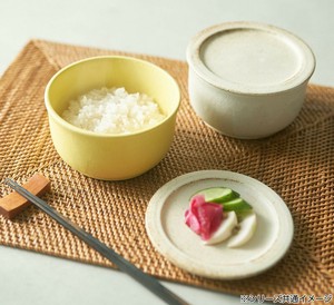 蓋付一膳おひつ　ホワイト　0111029