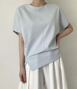 T-shirt Slit Cut-and-sew 2024 Spring/Summer