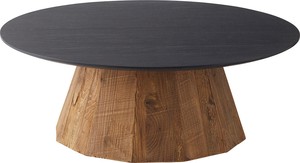 ラウンドテーブルL　/ローテーブル センターテーブル 机 木製 天然木 丸い 丸型 円形 おしゃれ