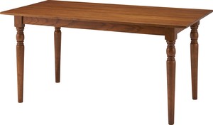 ダイニングテーブル　/ダイニングテーブル 長方形 四角 天然木 木製 ブラウン シンプル クラシック