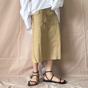 Skirt Long Skirt Cargo Skirt 2024 Spring/Summer