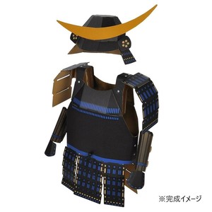 なりきり　大人用　兜・鎧セット(印刷)　4676