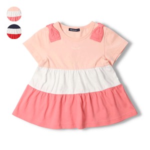Kids' Short Sleeve T-shirt Color Palette T-Shirt A-Line Switching