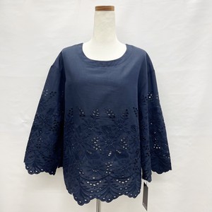 Button Shirt/Blouse Pullover Drop-shoulder Floral Pattern Spring/Summer Tops