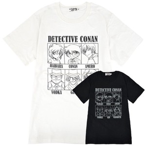 T-shirt Detective Conan T-Shirt Printed Short-Sleeve NEW