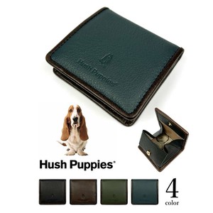 全4色 Hush Puppies ハッシュパピー ソフトレザーボックス型 コインケース 小銭入れ(hp-aa004)