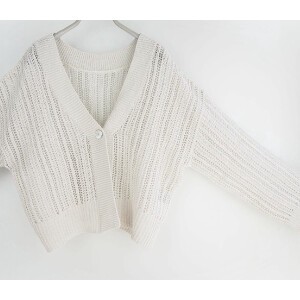 Sweater/Knitwear Dolman Sleeve 2Way Cardigan Sweater 2024 Spring/Summer Made in Japan