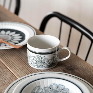 Mino ware Mug Flower Western Tableware Made in Japan