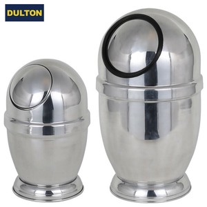 Aluminum dust bin　Mirror finished
